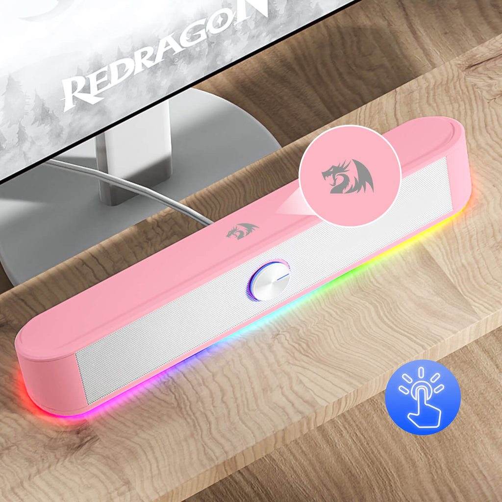 Redragon RGB Desktop Soundbar