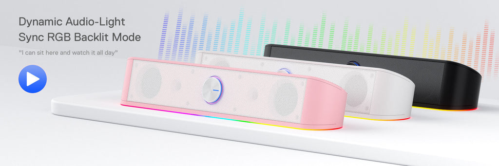 Redragon RGB Desktop Soundbar