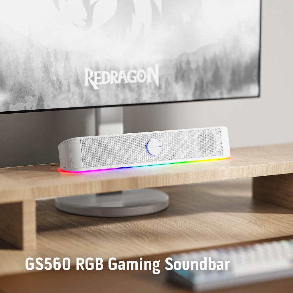 Redragon RGB Desktop Soundbar