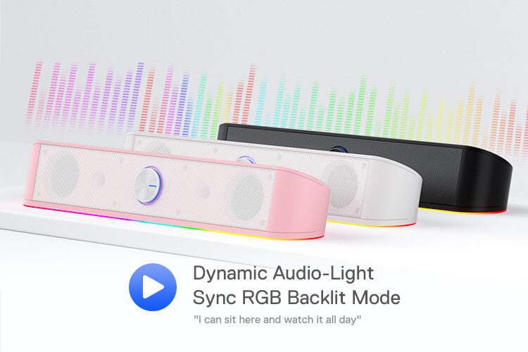Redragon RGB Desktop Soundbar
