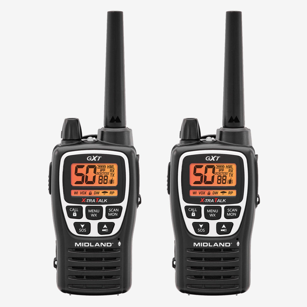 Midland Radio GMRS Handheld Radio Two-Pack