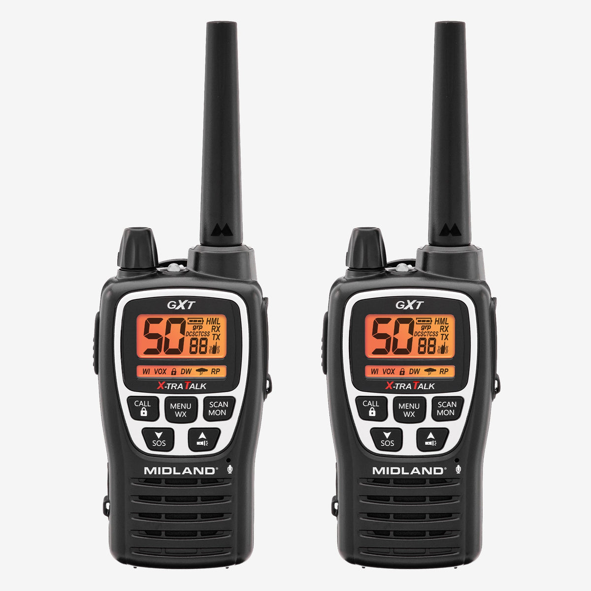 Midland Radio GMRS Handheld Radio Two-Pack