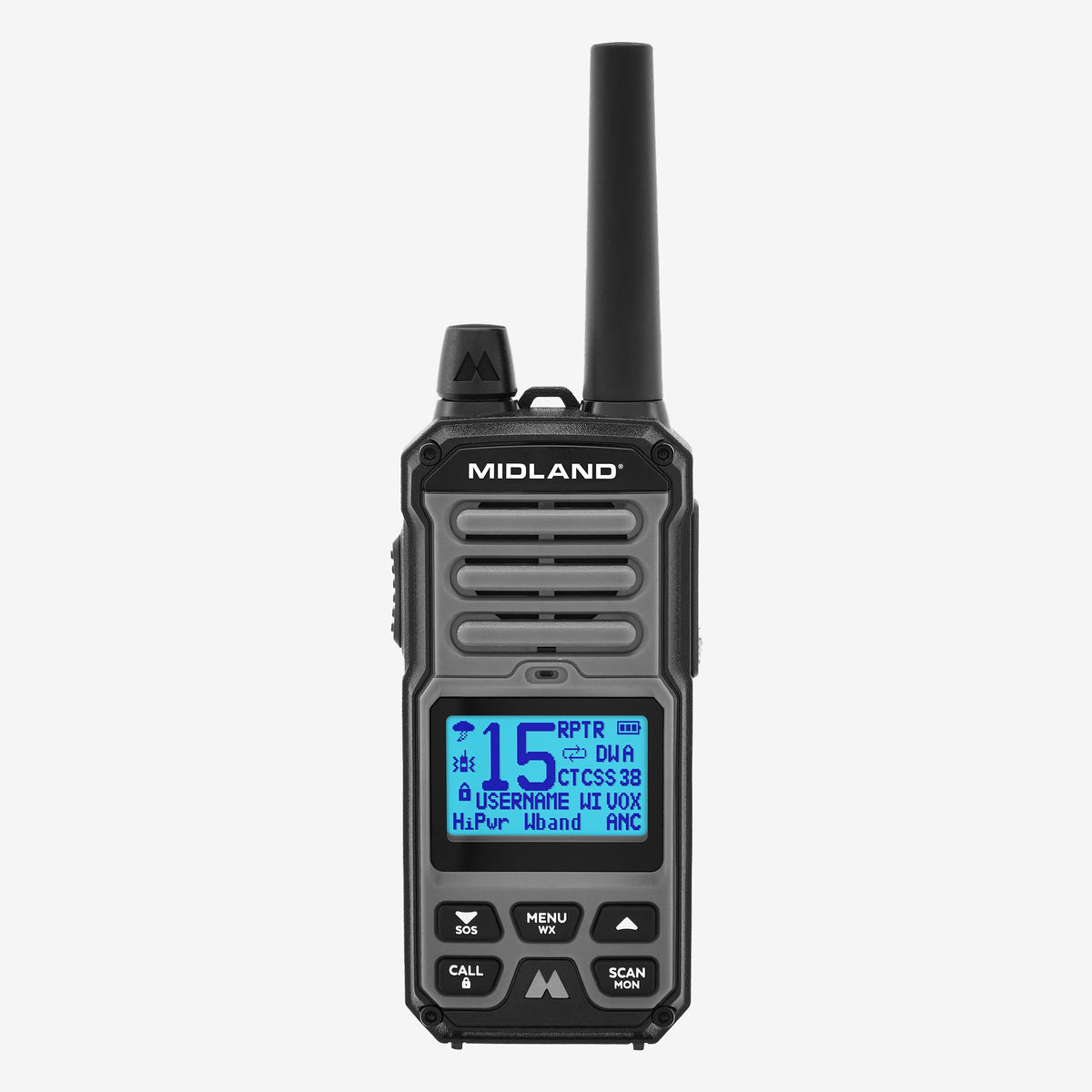 Midland Radio Rechargeable GMRS Handheld Radio Kit