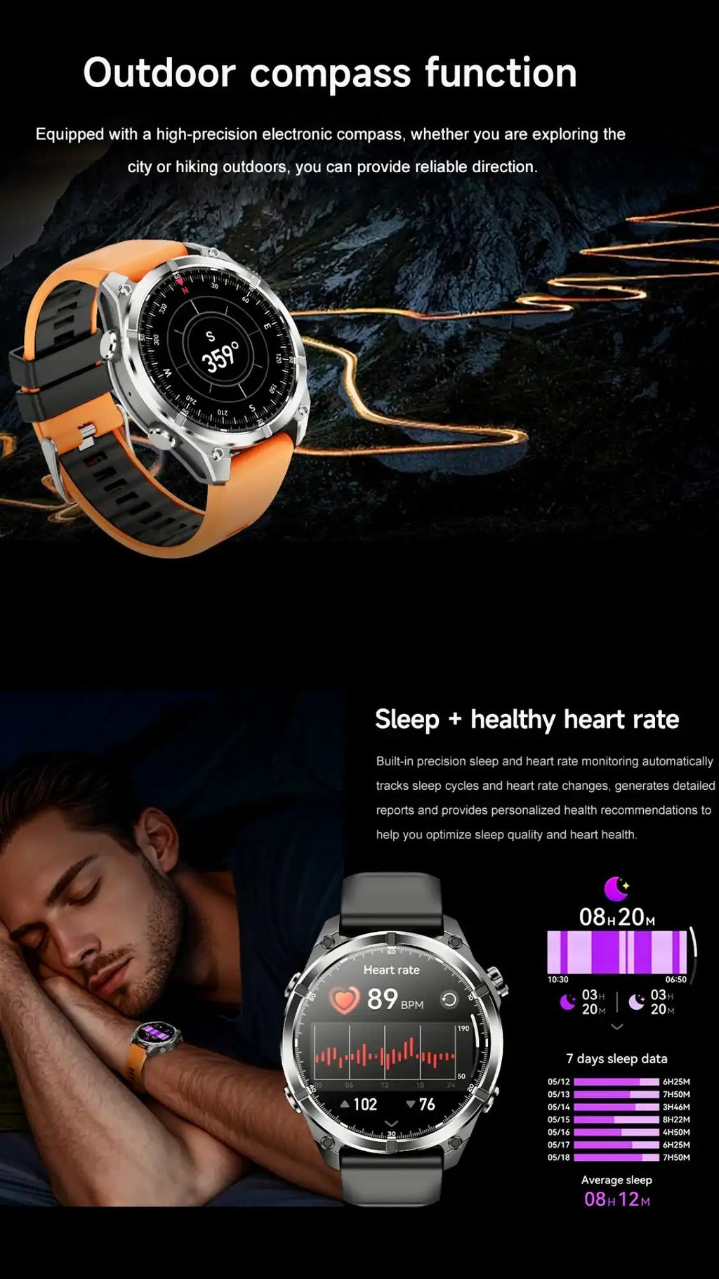TUTT Rugged Smartwatch