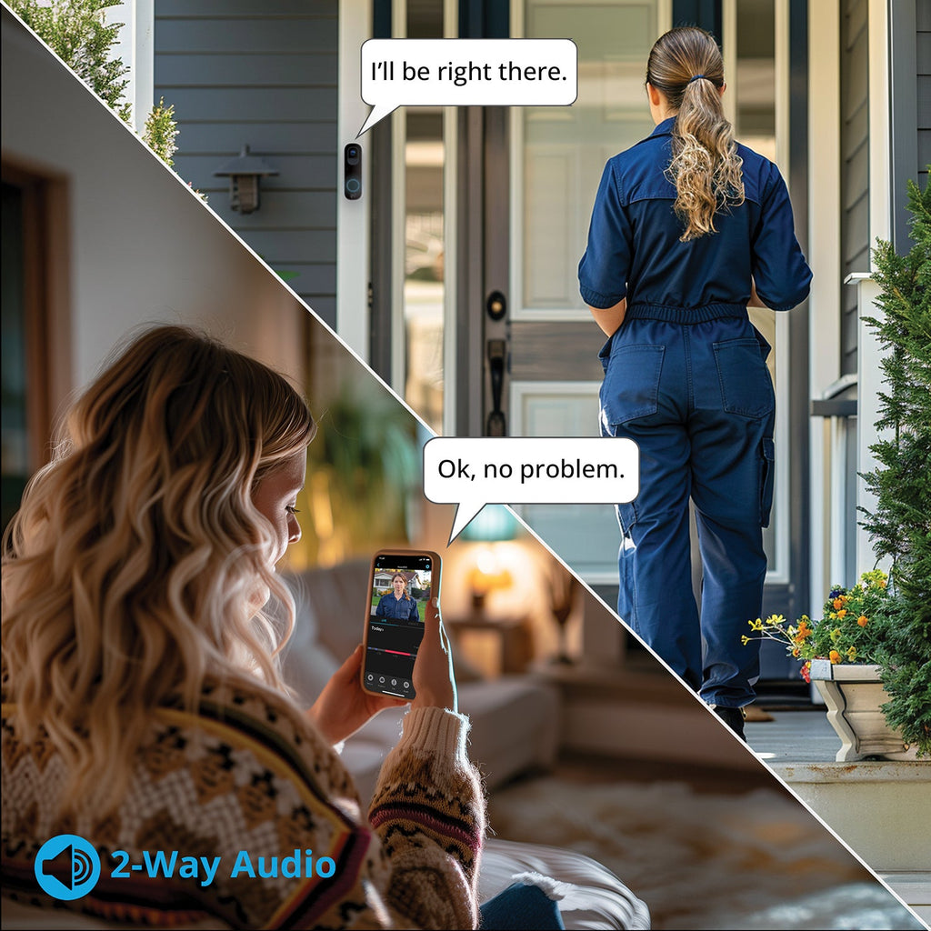 H4DB-B Dual-Power Wi-Fi Video Doorbell