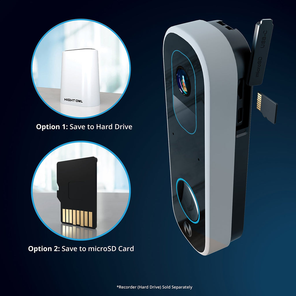 H4DB-B Dual-Power Wi-Fi Video Doorbell