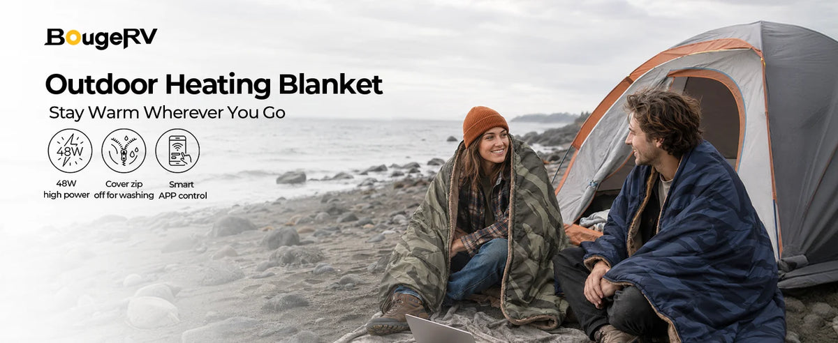 BougeRV 12V Heated Blanket and Kits