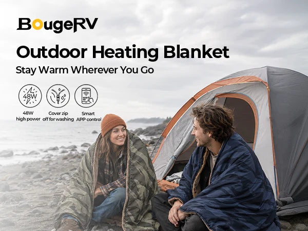 BougeRV 12V Heated Blanket and Kits