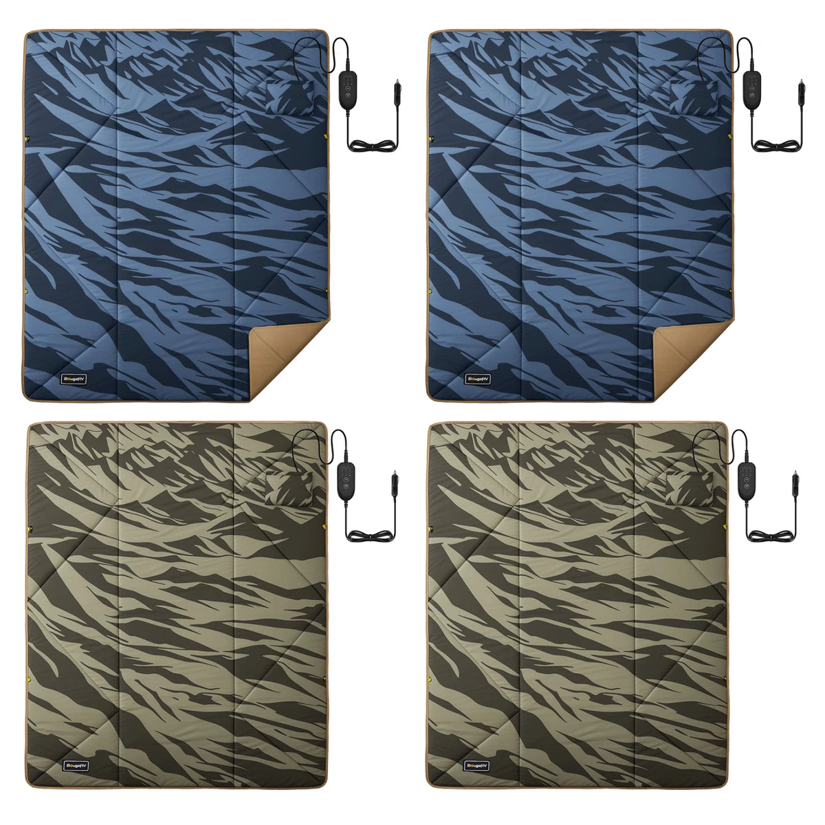 BougeRV 12V Heated Blanket and Kits