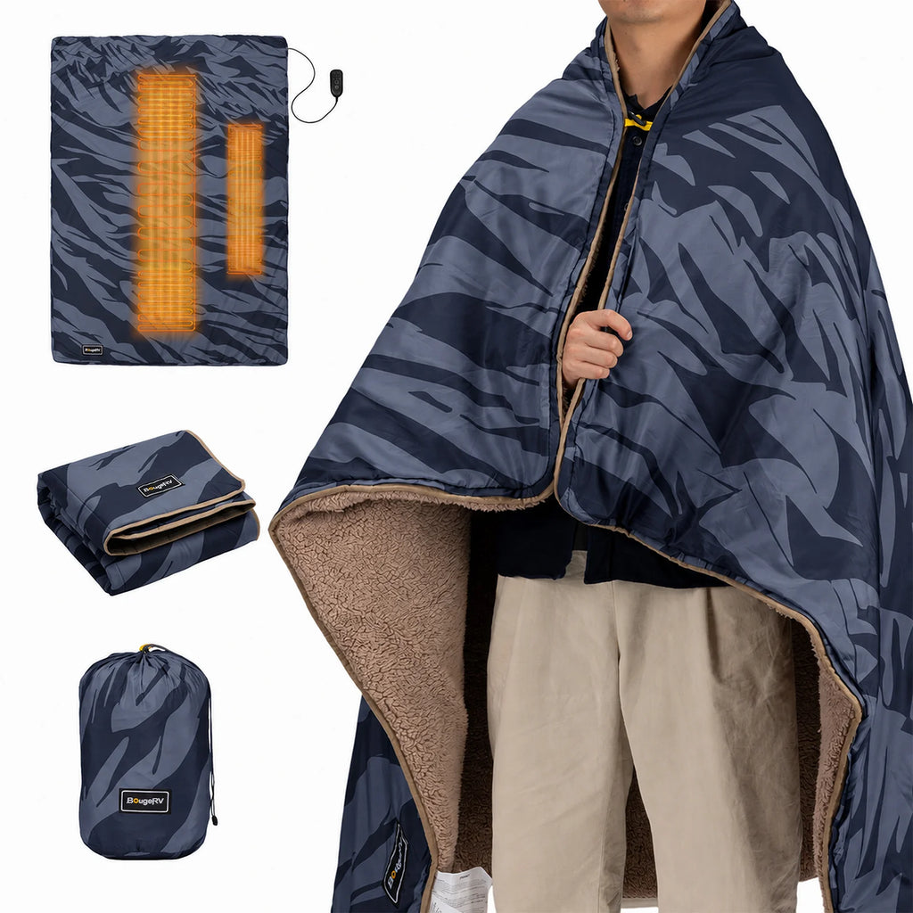 BougeRV 12V Heated Blanket and Kits