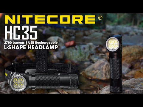Nitecore Rechargeable L-Shaped LED Headlamp