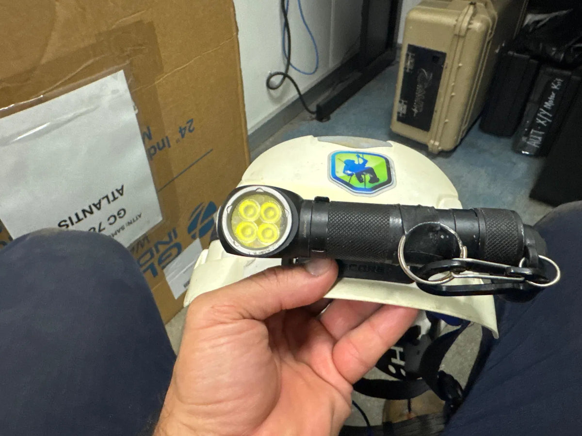 Nitecore Rechargeable L-Shaped LED Headlamp