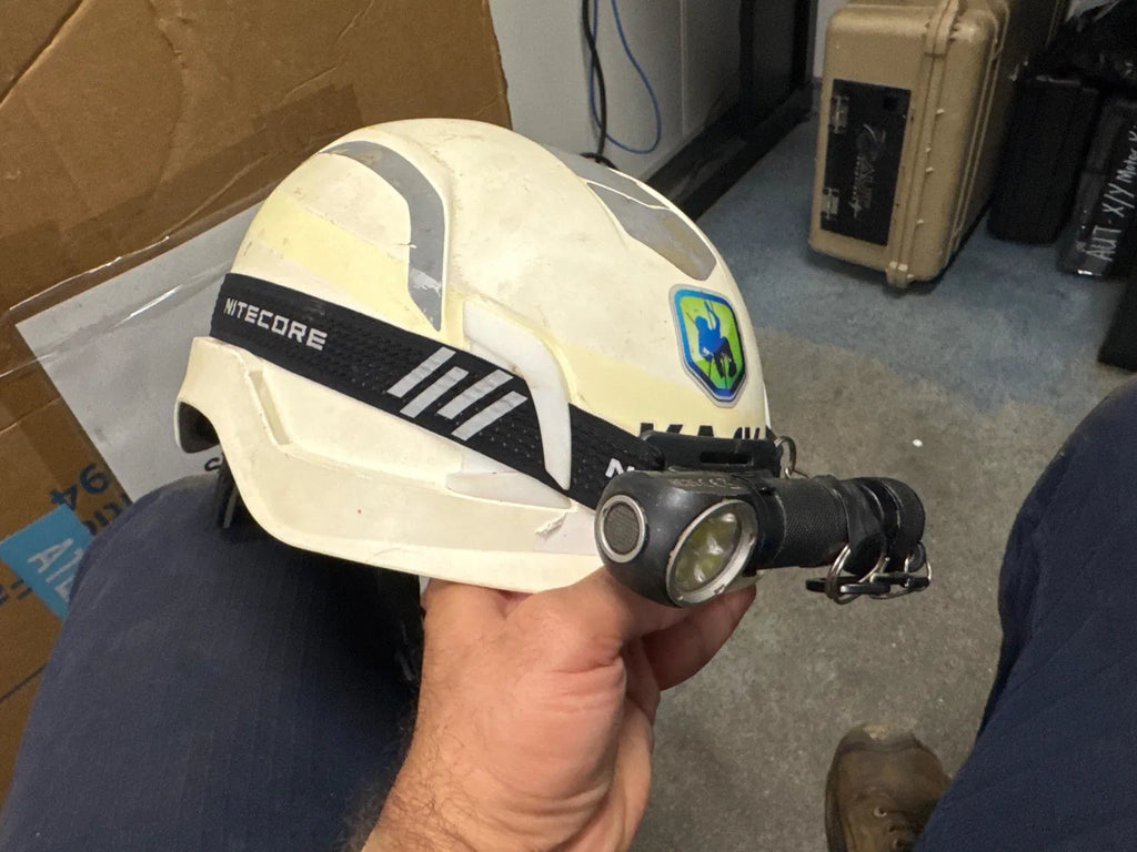Nitecore Rechargeable L-Shaped LED Headlamp