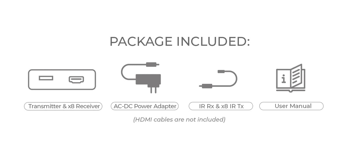 OREI HDMI Extender Splitter Kit