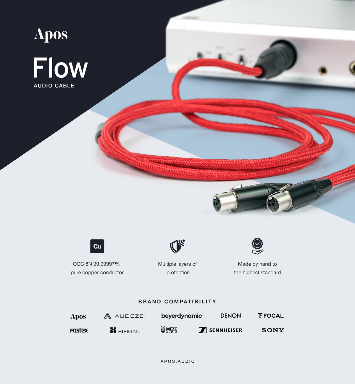 Apos Headphone Replacement Cable