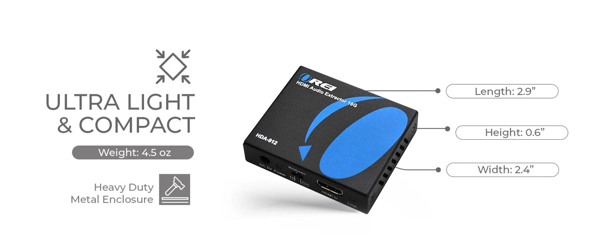 OREI HDMI Audio Extractor