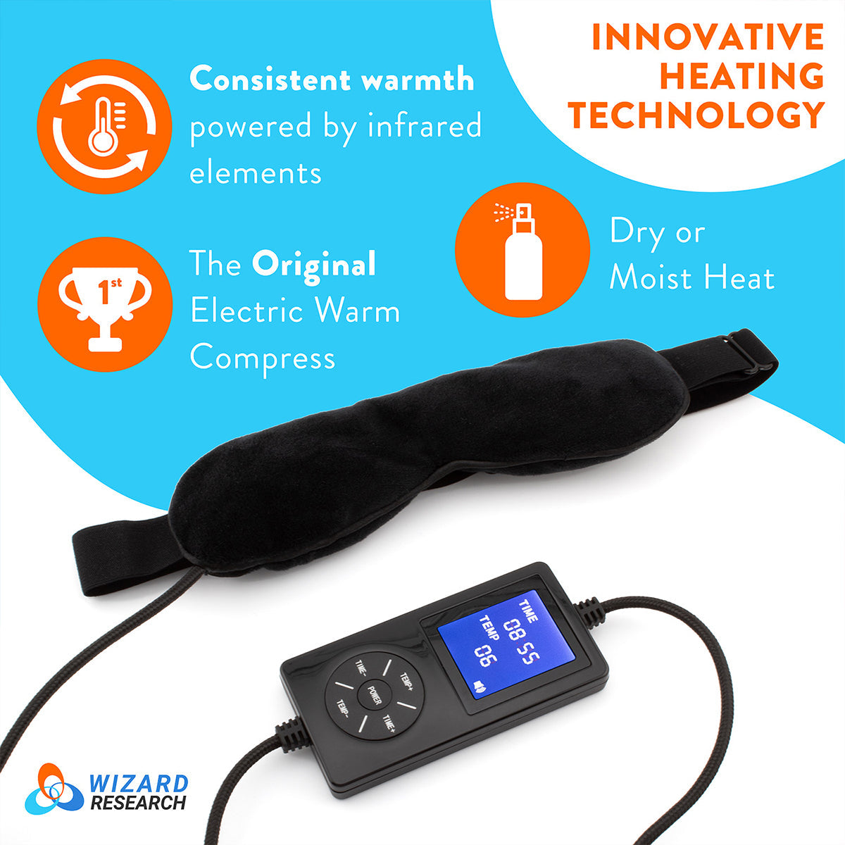 Please Me LLC Electric Heated Eye Therapy Mask