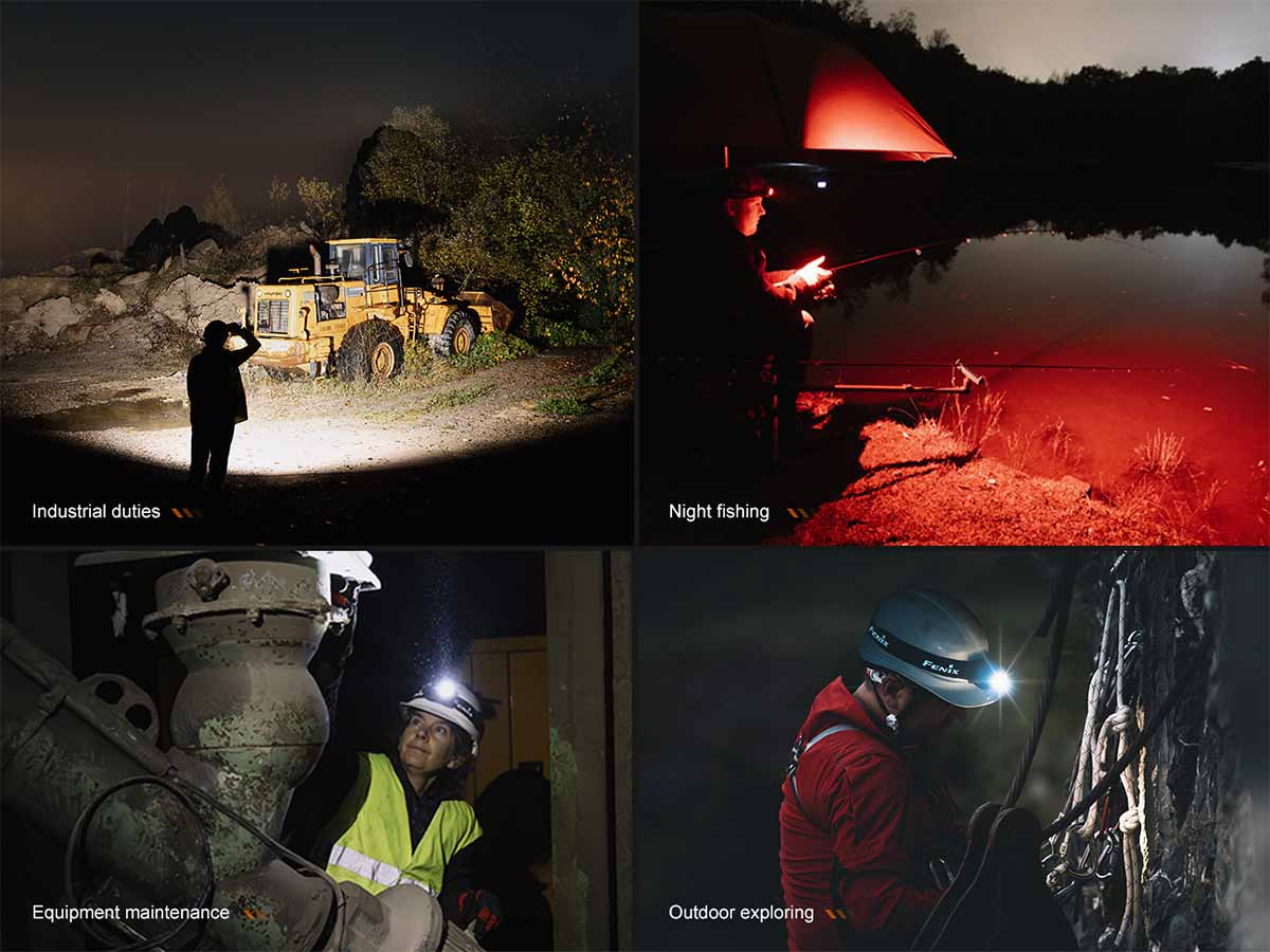 Fenix Rechargeable Adjustable-Focus Headlamp