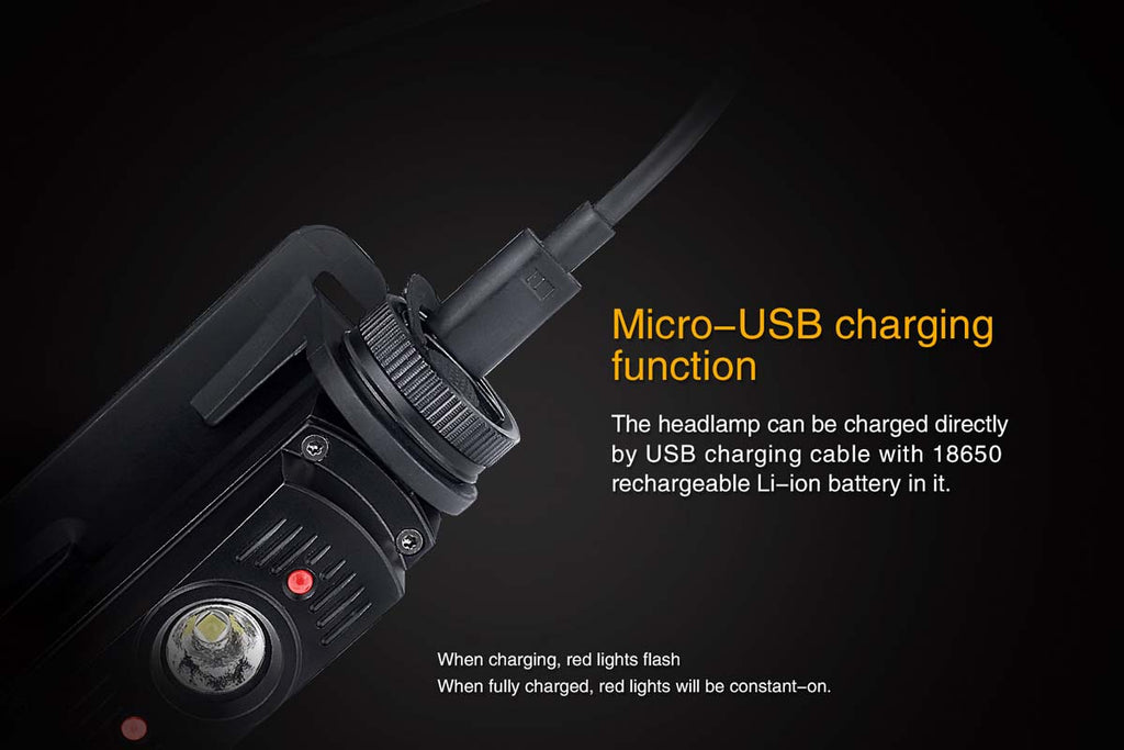 Fenix USB Rechargeable LED Headlamp