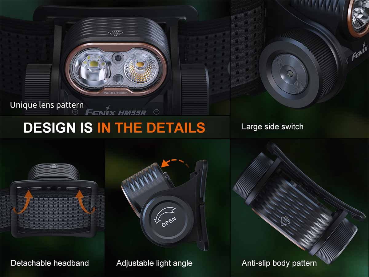 Fenix Rechargeable LED Headlamp