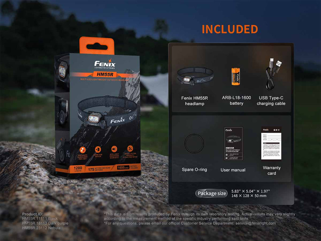 Fenix Rechargeable LED Headlamp