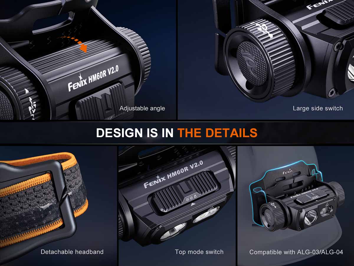 Fenix USB-C Rechargeable Headlamp