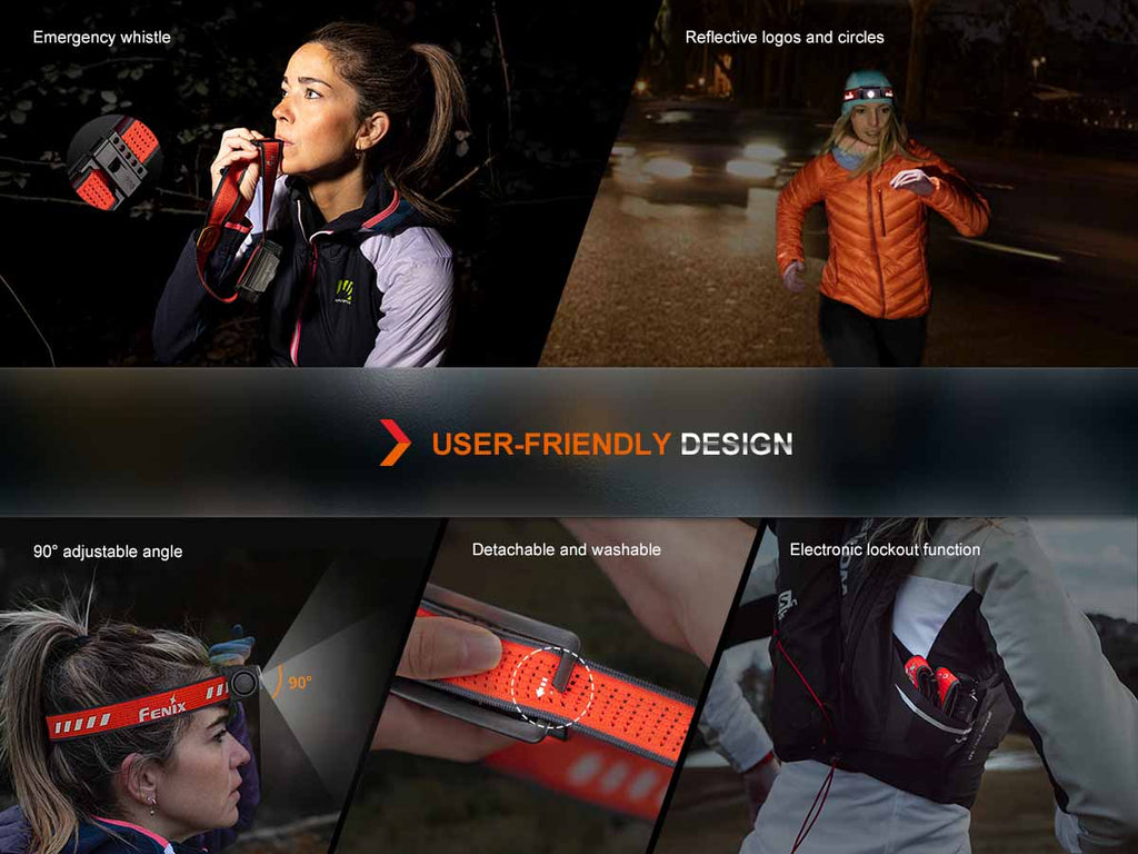 Fenix Rechargeable Lightweight Headlamp