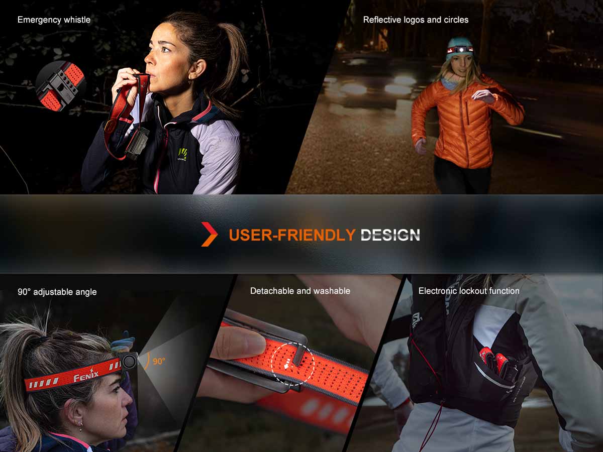 Fenix Rechargeable Lightweight Headlamp