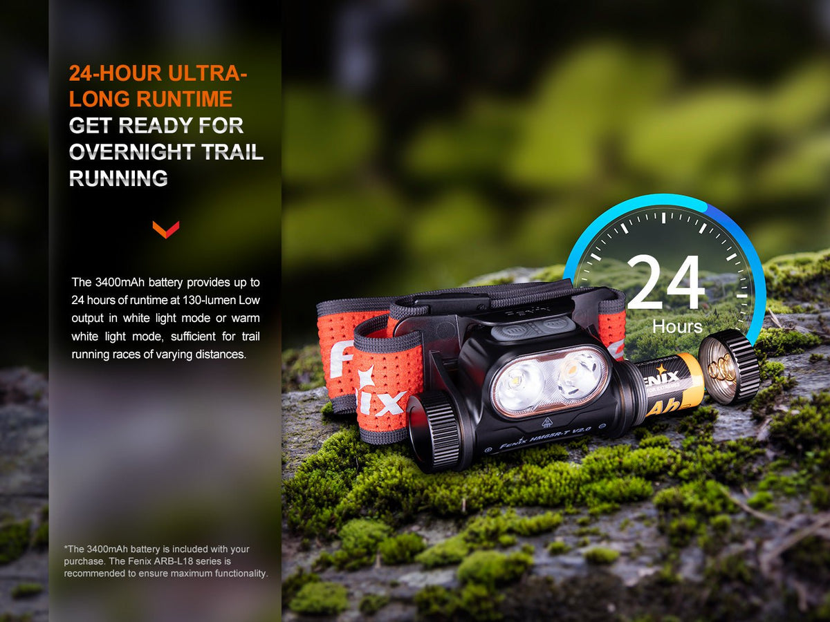 Fenix Rechargeable Trail Running Headlamp