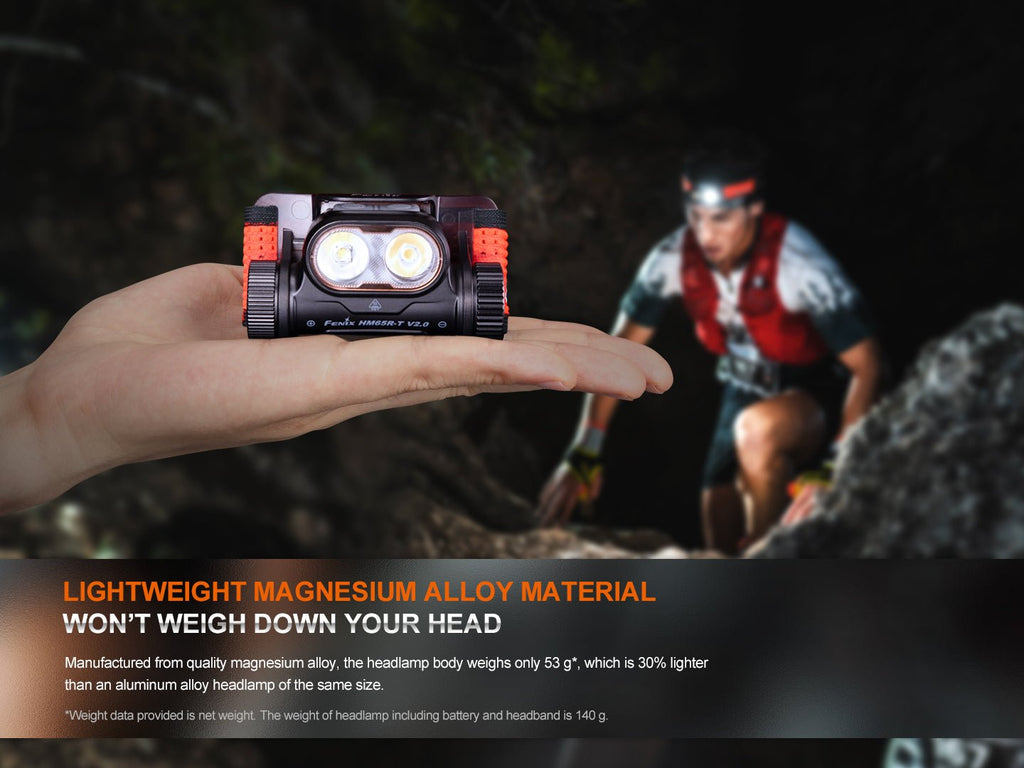 Fenix Rechargeable Trail Running Headlamp