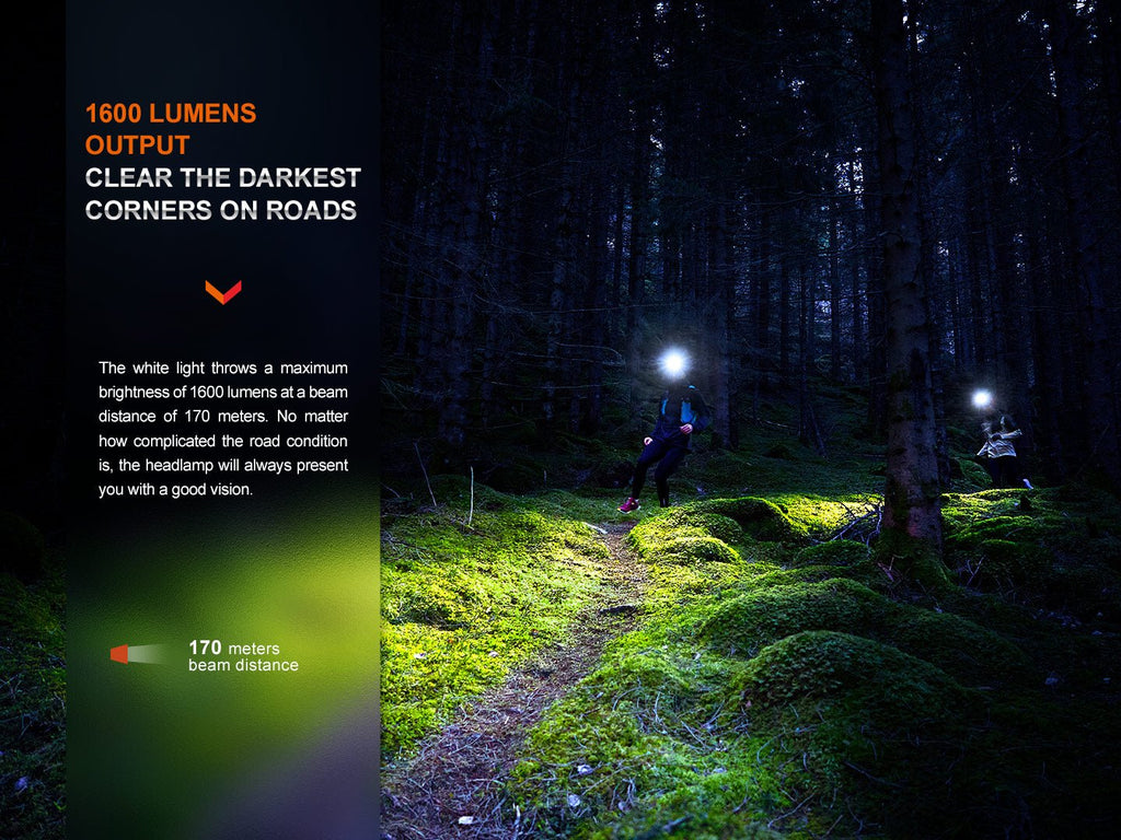 Fenix Rechargeable Trail Running Headlamp