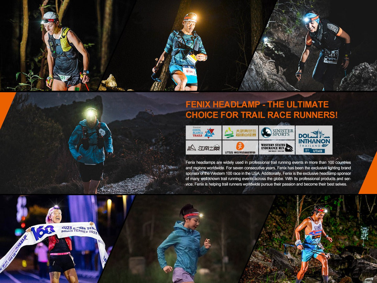 Fenix Rechargeable Trail Running Headlamp