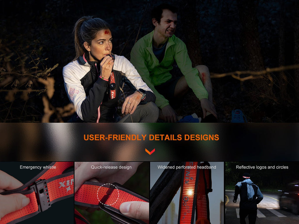 Fenix Rechargeable Trail Running Headlamp