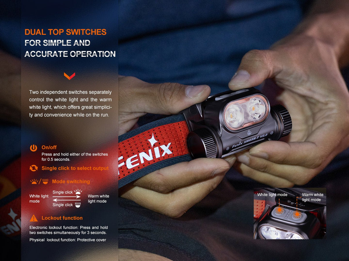 Fenix Rechargeable Trail Running Headlamp