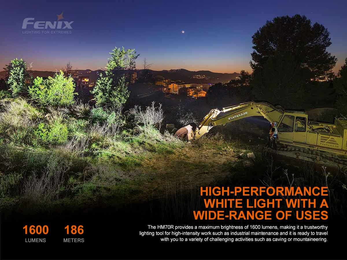 Fenix USB-C Rechargeable Headlamp