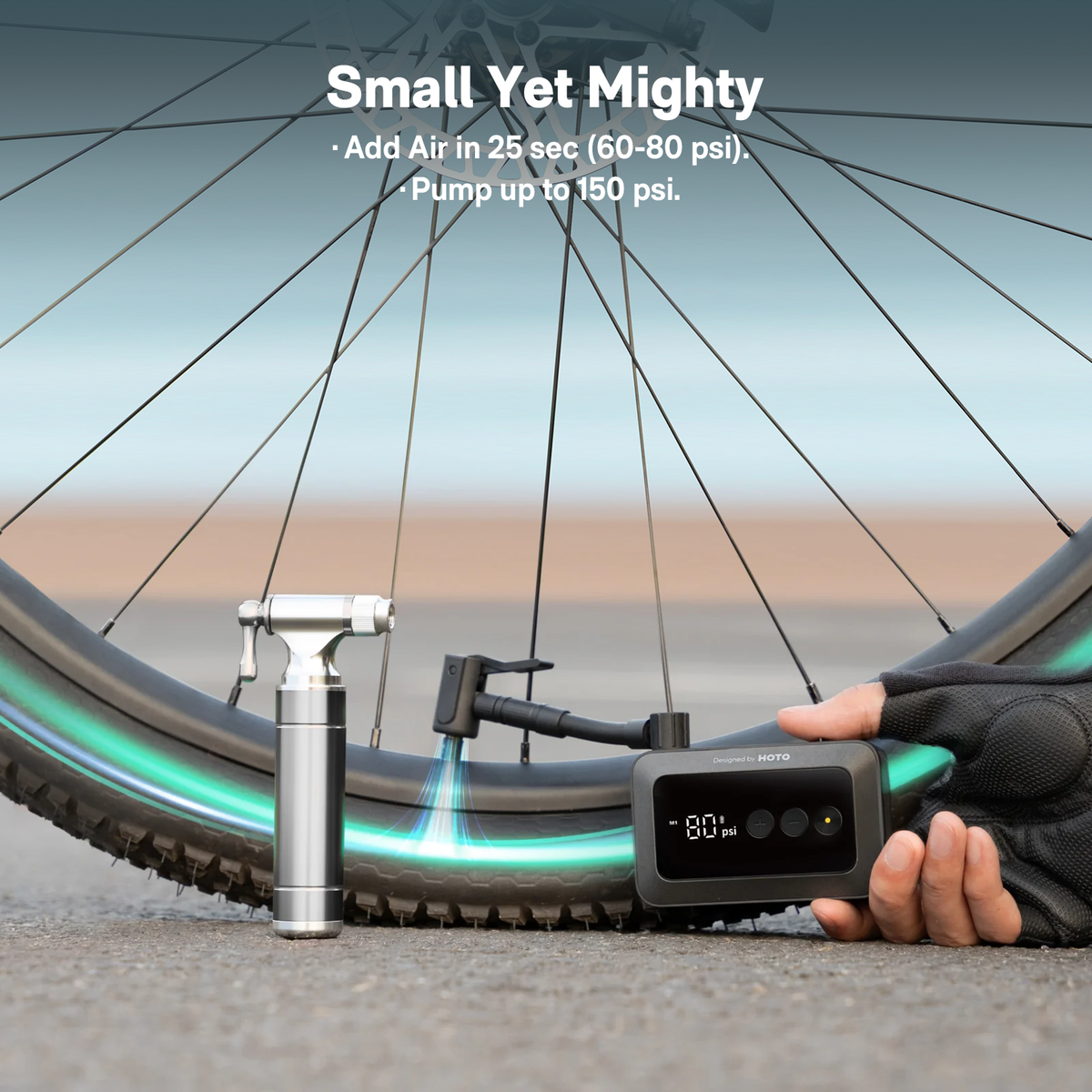 HOTO Rechargeable Tire Inflator