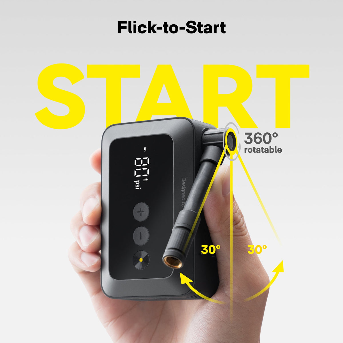 HOTO Rechargeable Tire Inflator