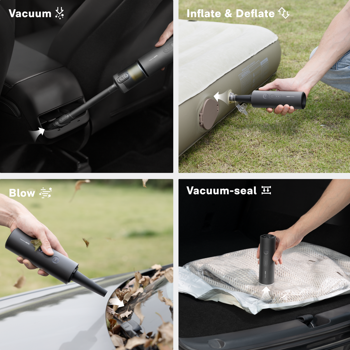HOTO Handheld Vacuum and Blower