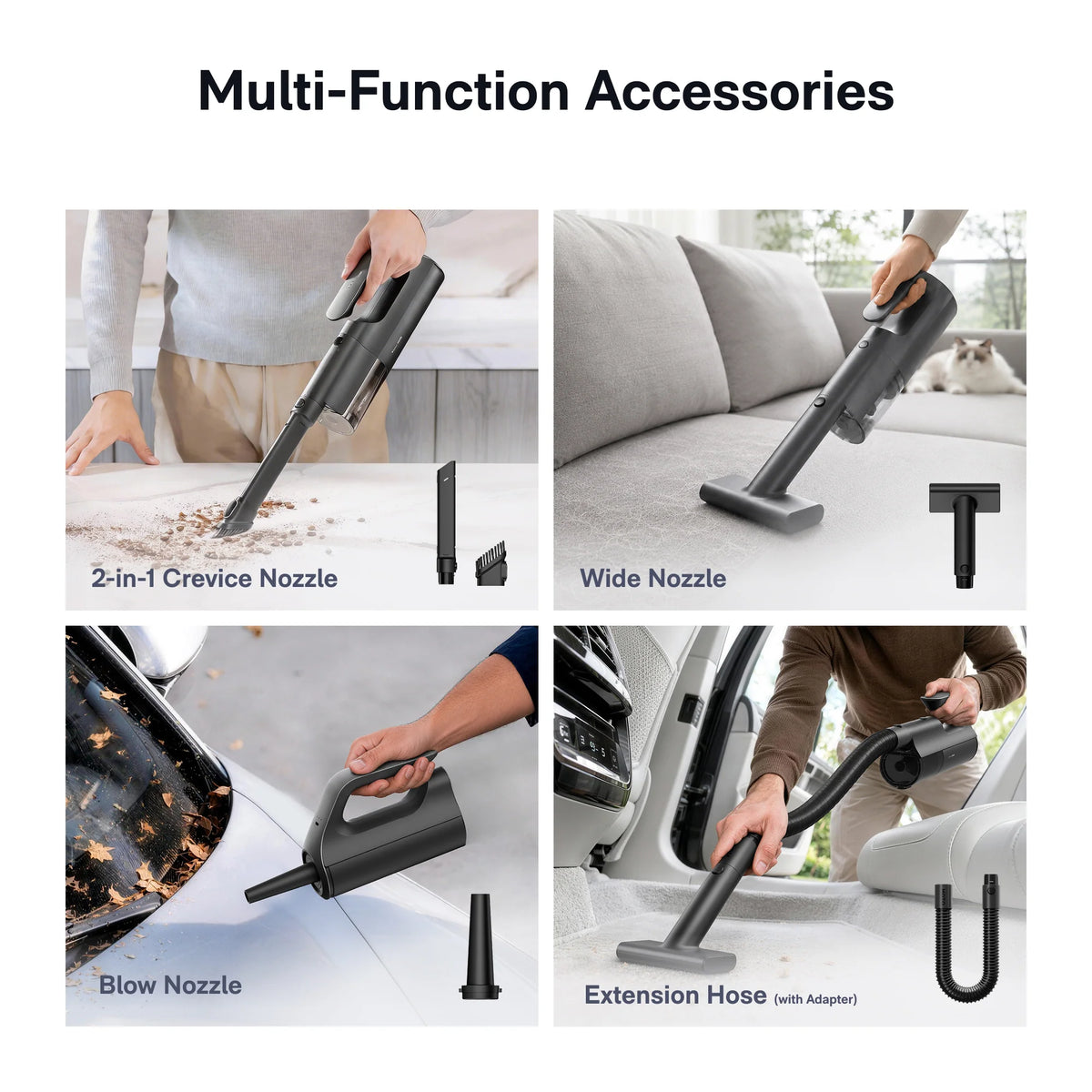 HOTO Handheld Vacuum and Blower