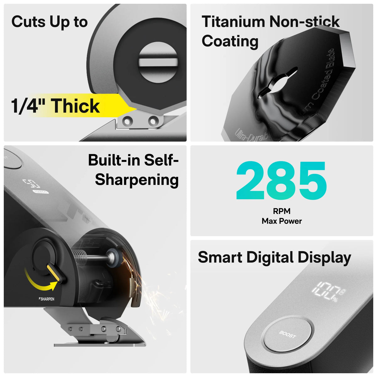 HOTO Cordless Electric Scissors