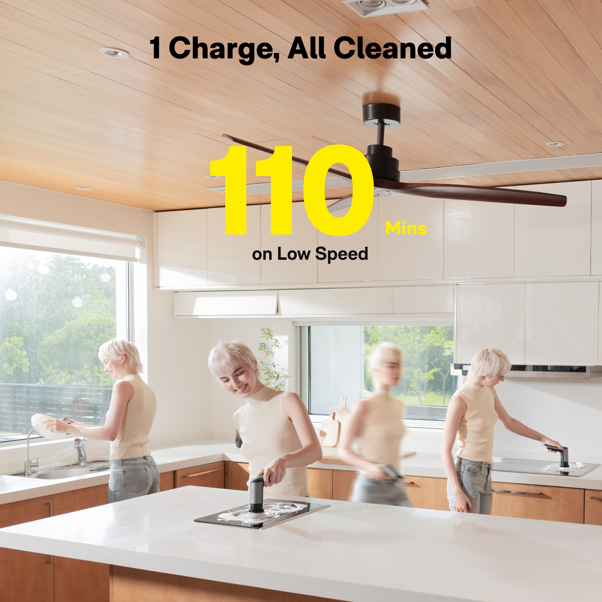 HOTO Cordless Electric Spin Scrubber
