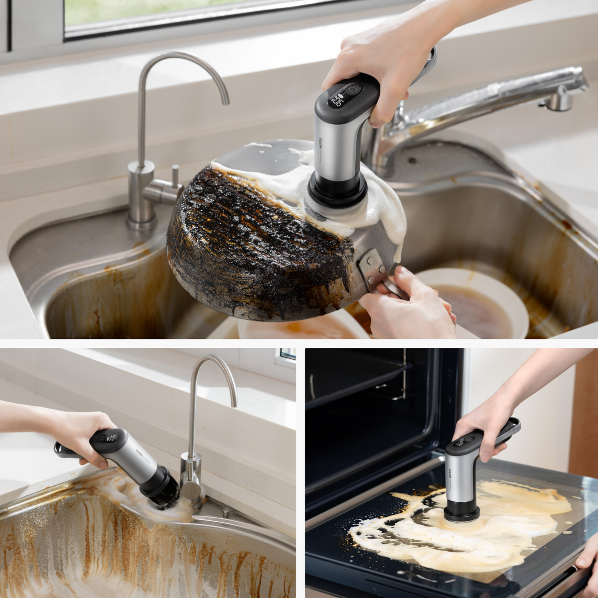 HOTO Cordless Electric Spin Scrubber