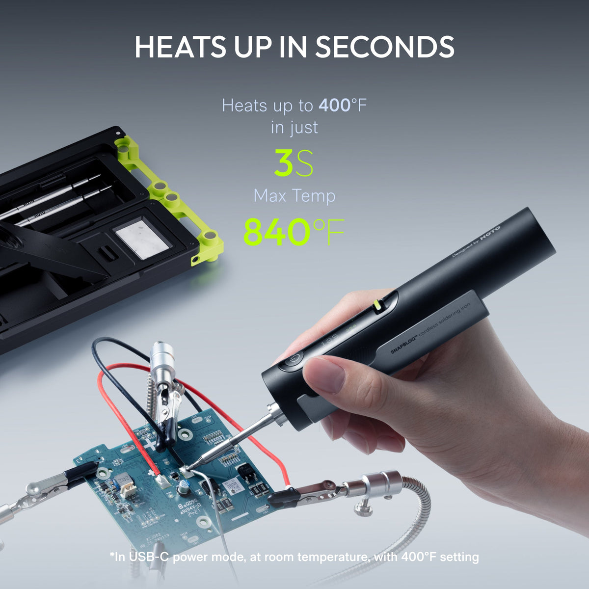 HOTO Cordless Soldering Iron