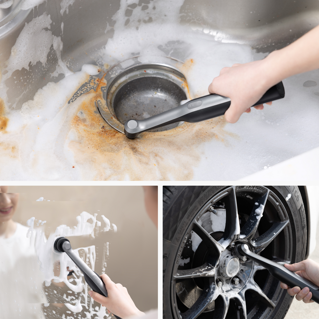 HOTO Cordless Electric Spin Scrubber