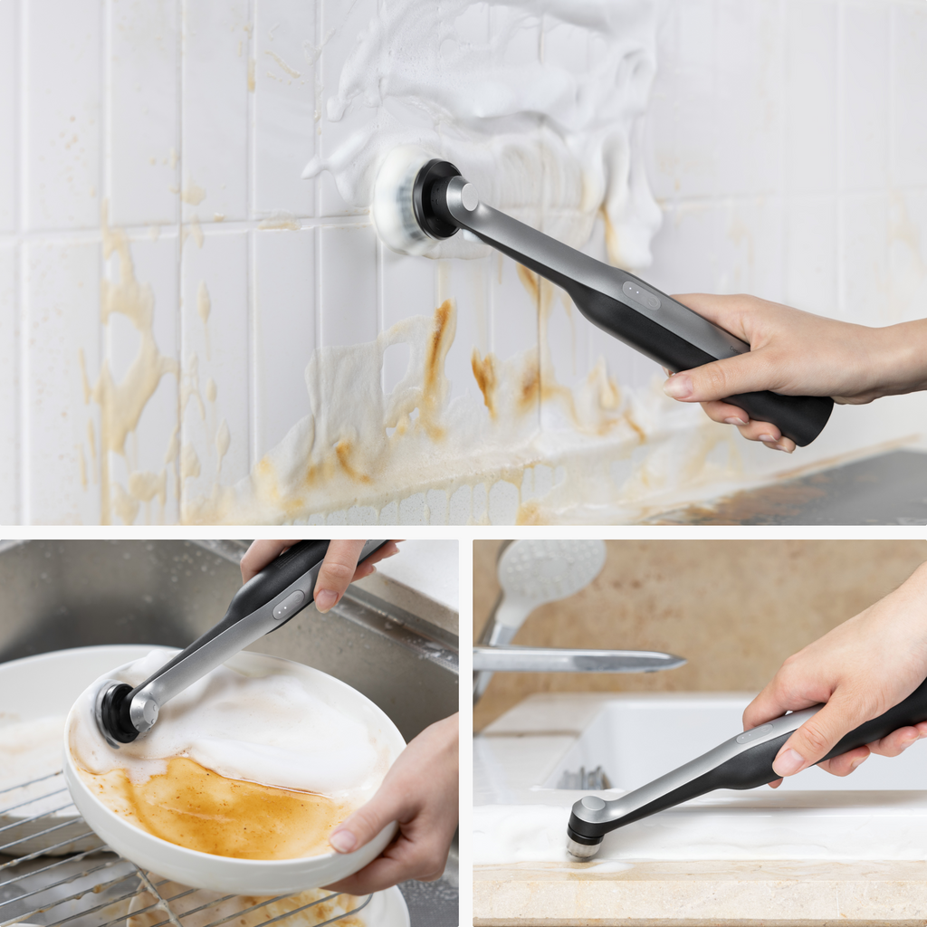 HOTO Cordless Electric Spin Scrubber