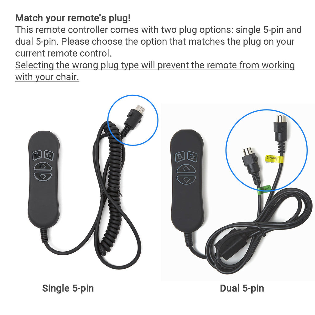 Life Easy Supply Recliner Hand Controller