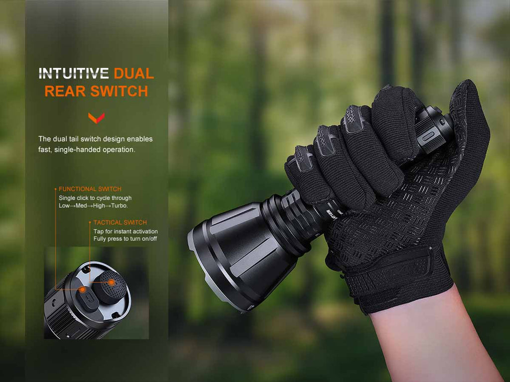 Fenix Long-Distance Rechargeable Flashlight