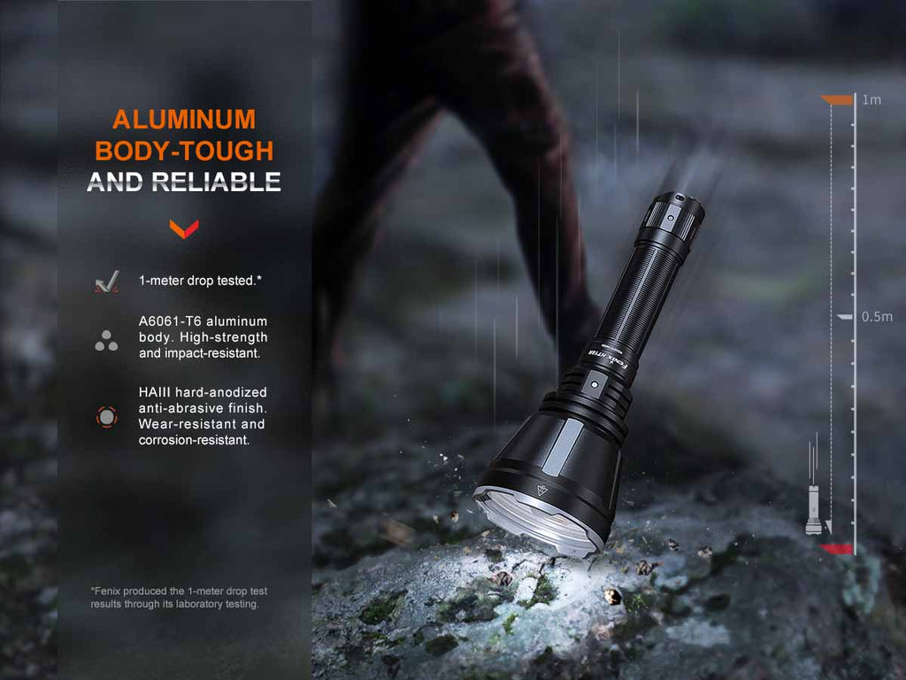 Fenix Long-Distance Rechargeable Flashlight