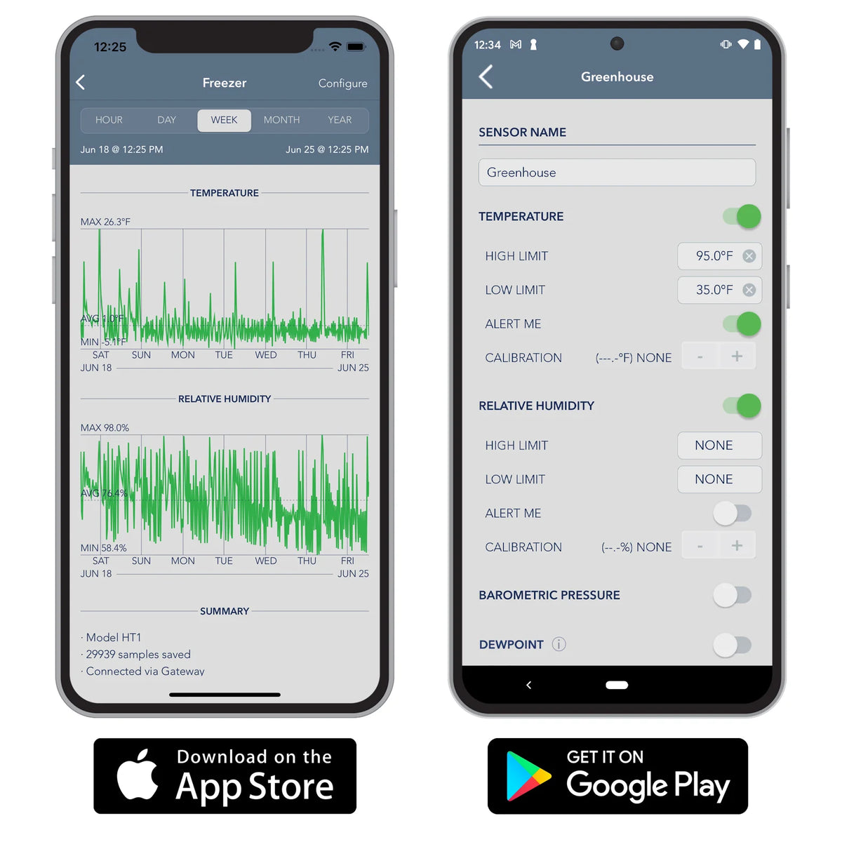 SensorPush Temperature and Humidity Sensor