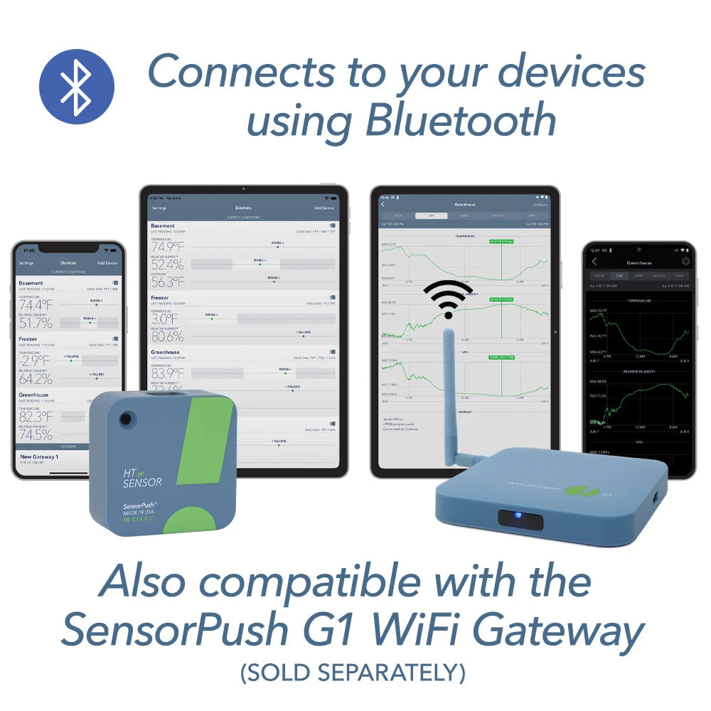 SensorPush Temperature and Humidity Sensor